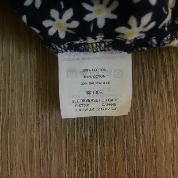 Madewell Bedtime Pajama Top in Mini Daisy - Picture 6 of 8